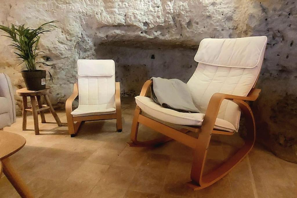 Troglo Entre Caves Et Chateaux モンルイ・シュル・ロワール エクステリア 写真